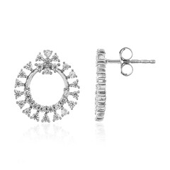Pendientes en plata con Zircón