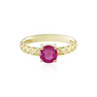 Anillo en oro con Zafiro rosa de Madagascar (Ornaments by de Melo)