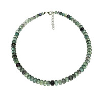 Collar en plata con Fluorita