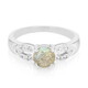 Anillo en plata con Espectrolita