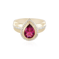 Anillo en oro con Rubelita (de Melo)