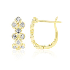 Pendientes en oro con Diamante SI2 (G) 