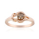 Anillo en oro con Diamante rosa de Francia de Argyle VS1 (Annette)