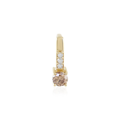 Colgante en oro con Diamante champán I2