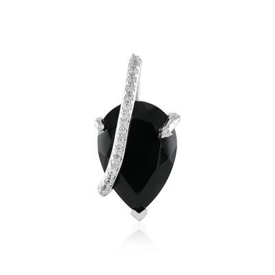 Colgante en plata con Ónix negro