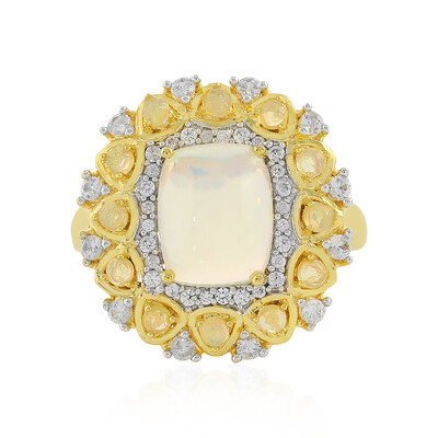 Anillo en plata con Ópalo de Welo