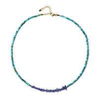 Collar en plata con Turquesa