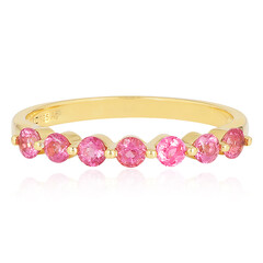Anillo en plata con Turmalina rosa