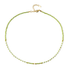 Collar en plata con Peridoto