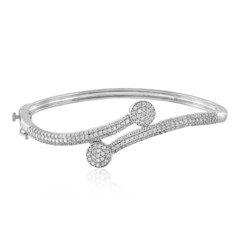 Brazalete en plata con Zircón