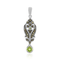 Colgante en plata con Peridoto