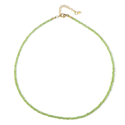 Collar en plata con Peridoto