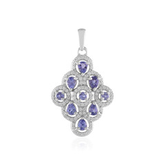 Colgante en plata con Tanzanita