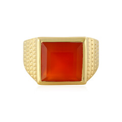 Anillo en plata con Ónix rojo