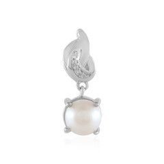 Colgante en plata con Perla blanca Freshwater