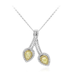 Collar en oro con Diamante amarillo SI2 (CIRARI)