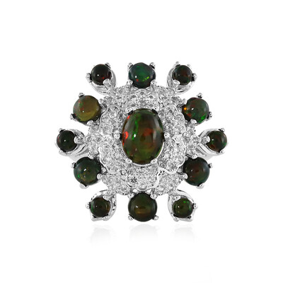 Anillo en plata con Ópalo de Mezezo