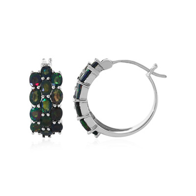 Pendientes en plata con Ópalo de Mezezo