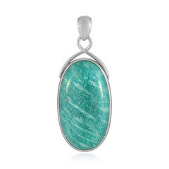 Colgante en plata con Amazonita (Bali Barong)
