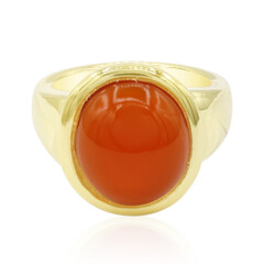 Anillo en plata con Cornalina