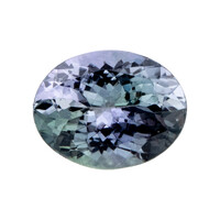 Piedra preciosa con Tanzanita sin calentar 2,04 ct