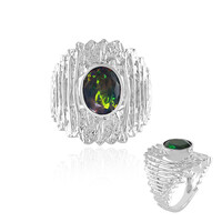 Anillo en plata con Ópalo de Mezezo (de Melo)