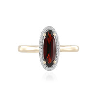Anillo en oro con Granate de Mozambique (SUHANA)