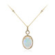 Collar en oro con Ópalo Welo AAA (CIRARI)