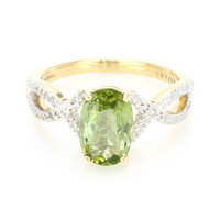 Anillo en oro con Turmalina Paraíba (AMAYANI)