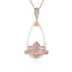 Collar en plata con Ónix blanco (Gems en Vogue)