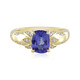 Anillo en oro con Tanzanita AAA (de Melo)
