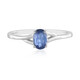 Anillo en plata con Cianita de Nepal