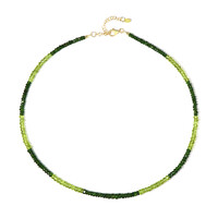 Collar en plata con Peridoto