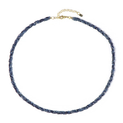 Collar en plata con Zafiro azul