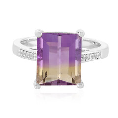 Anillo en plata con Ametrino