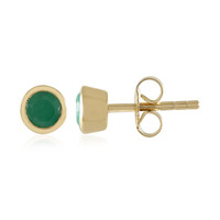 Pendientes en plata con Esmeralda de Socoto