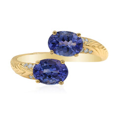 Anillo en oro con Tanzanita AAA (CIRARI)