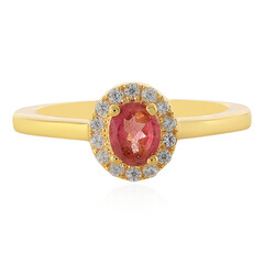 Anillo en plata con Turmalina