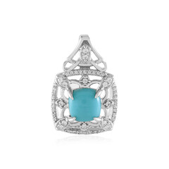 Colgante en plata con Turquesa