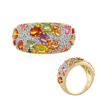 Anillo en oro con Zafiro (Adela Gold)