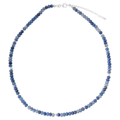 Collar en plata con Cuarzo azul