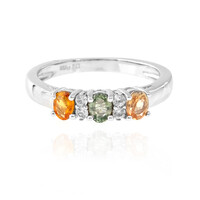 Anillo en plata con Zafiro