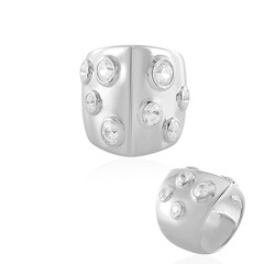 Anillo en plata con Zircón (de Melo)