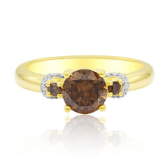 Anillo en oro con Diamante cognac Argyle SI1 (Mark Tremonti)