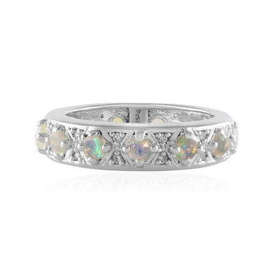 Anillo en plata con Ópalo de Welo