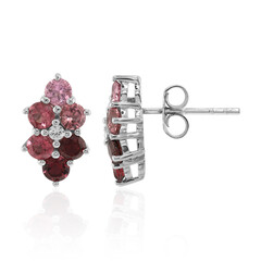 Pendientes en plata con Turmalina