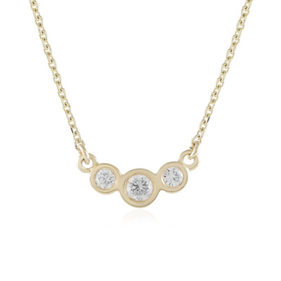 Collar en oro con Diamante IF (G)  (de Melo)