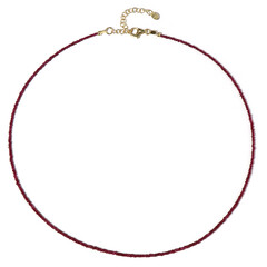 Collar en plata con Rubí de Tanzania