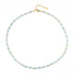 Collar en plata con Aguamarina