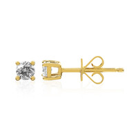 Pendientes en oro con Diamante I1 (H)  (CIRARI)